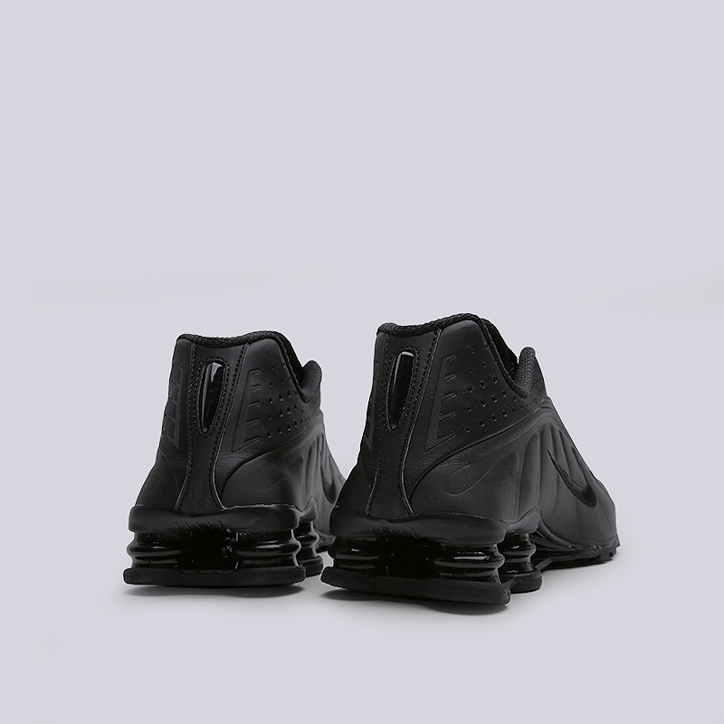 мужские черные кроссовки Nike Shox R4 104265-044 - цена, описание, фото 4